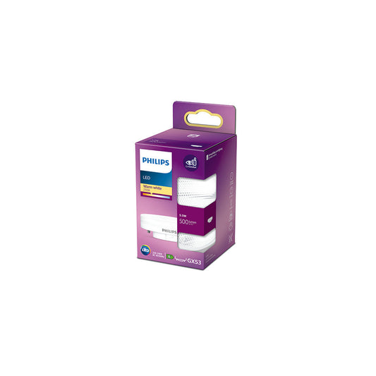 Lâmpada LED Philips Gx53 Srt4 5.5W 500Lm 2700K [Ph-929001264503]
