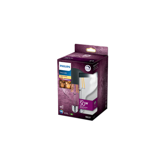 Lâmpada LED Philips E27 G120 Regulável 7.2W 650Lm 2700K [Ph-929002412901]