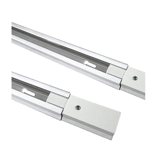 Carril Calha LED 1 Metro Branco Iluminação LED Carril