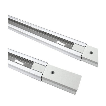 Carril Calha LED 1 Metro Branco Iluminação LED Carril