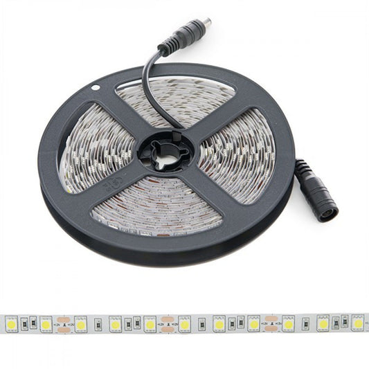 Faixa de 300 LEDs 72W 4.200Lm SMD5050 12VDC x5M 40.000H [PL219009R]-Vermelho