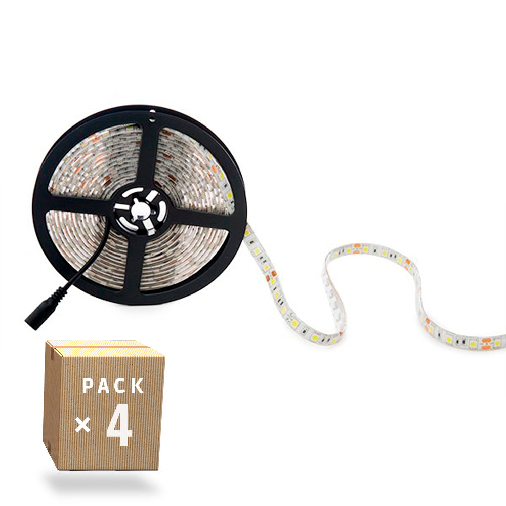 Pack 4 Tiras LED 72W 4200Lm 4200ºK 300