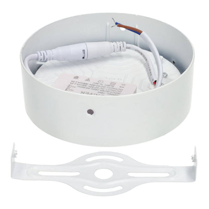 Candeeiro Plafon de Teto LED 36W Redondo Sem Aro 220mm