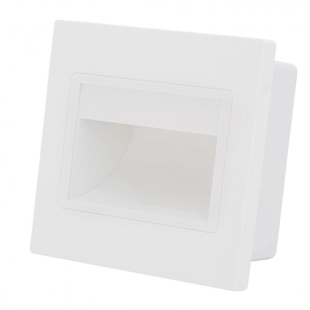 Lâmpada LED Embutida 1,5W 140Lm 4200ºK Melodia IP40 40.000H [PT-W15B001-W]