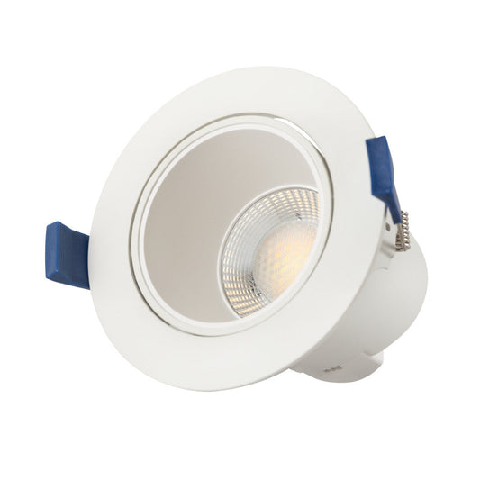 Foco Downlight LED Encastrável Ajustável 8W 750Lm CCT 3000-6500ºK Regulável 60º IP20 [SE-SCL309B-8W-W-CCT]