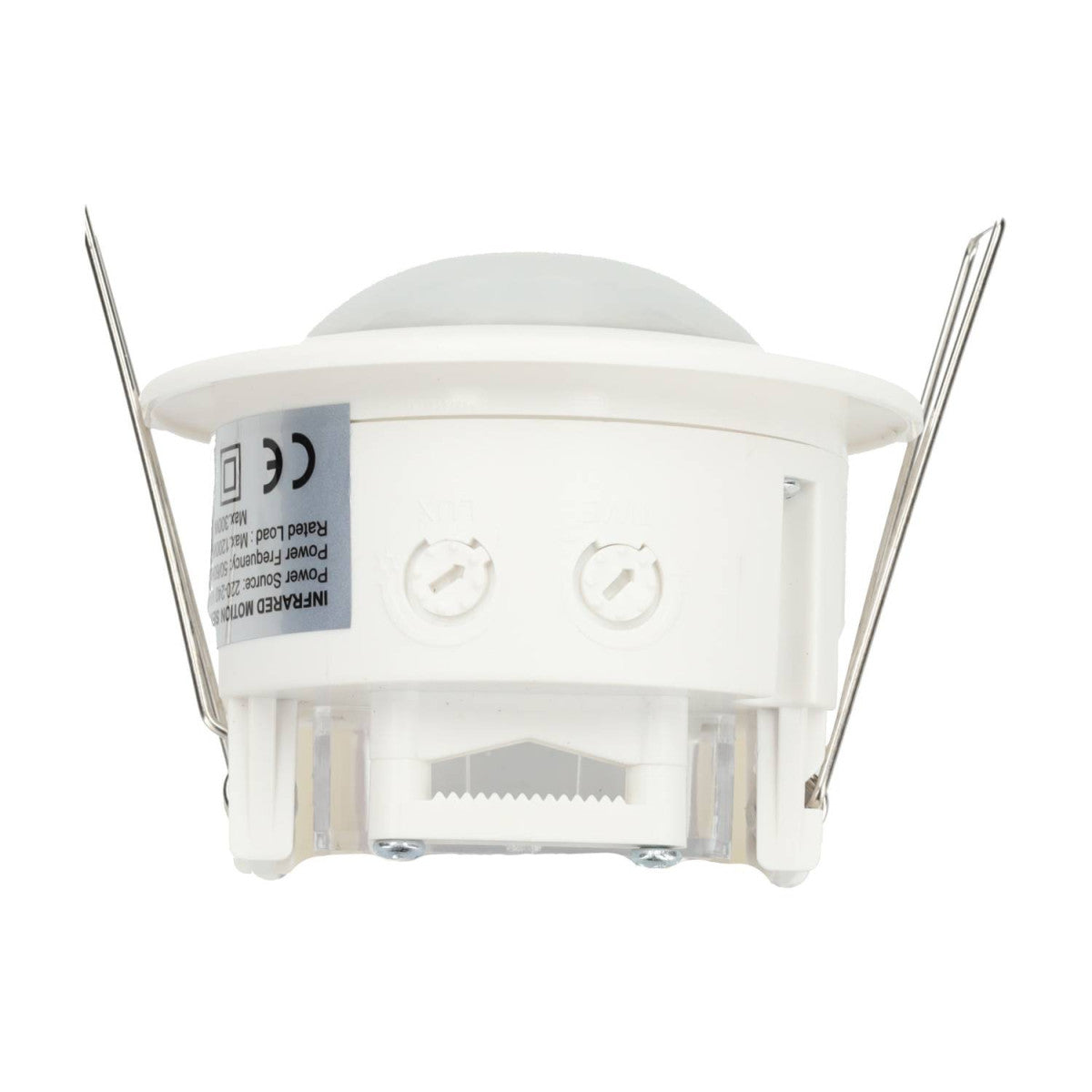 Sensor de Movimento PIR Encastrar 360° 1200W | Teto | AC 220-240V