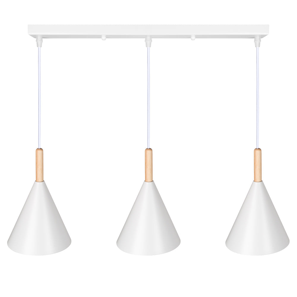 Lampada Pendurada "Madeleine" [SKD-P130-3-W]