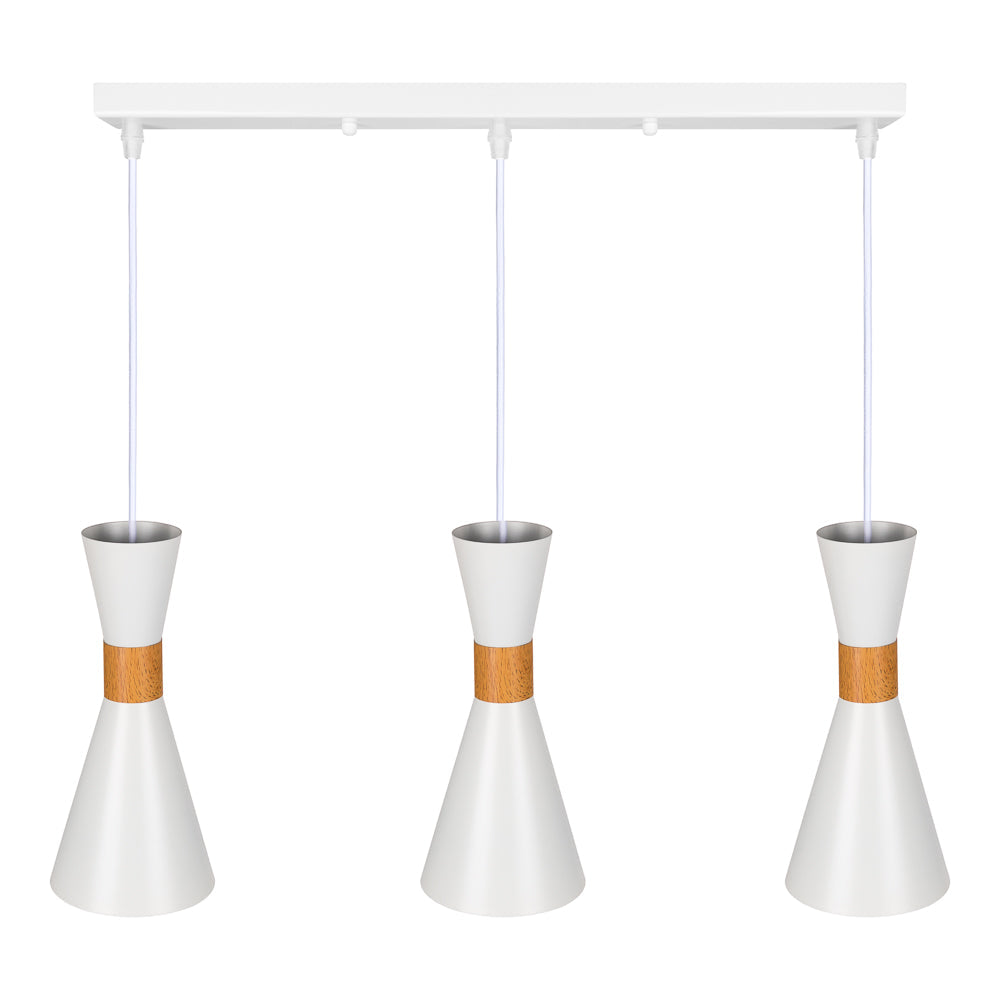 Lampada Pendurada "Lana" [SKD-P138-3-W]