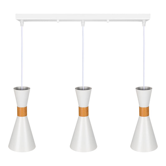 Lampada Pendurada "Lana" [SKD-P138-3-W]