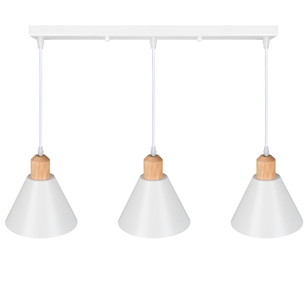 Lampada Pendurada "Heidi" [SKD-P208-3-W]