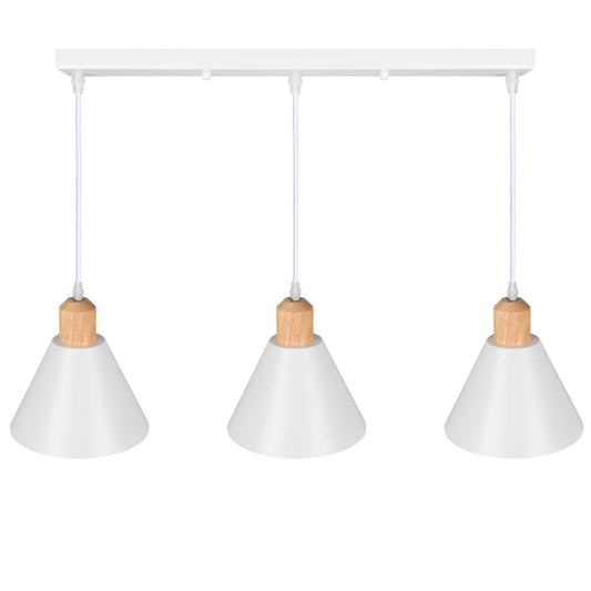 Lampada Pendurada "Heidi" [SKD-P208-3-W]