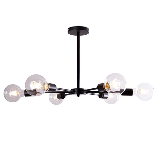 Luz De Teto "Abdul" [SKD-P8000-BK]