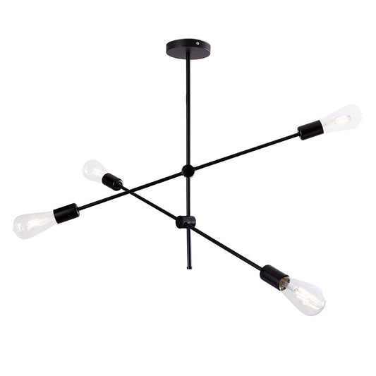 Luz De Teto "Alan" [SKD-P8003-BK]