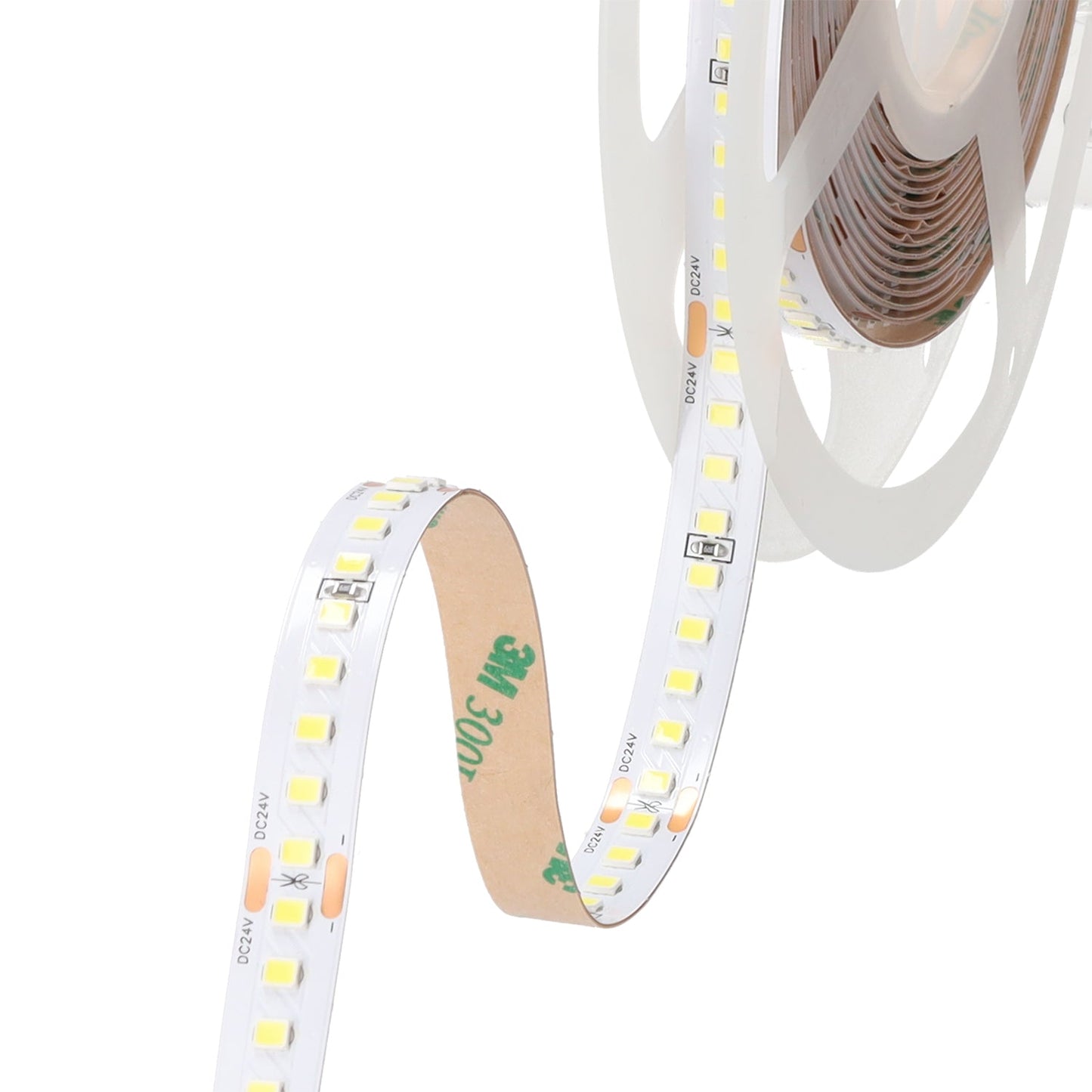 Tira LED SMD2835 13W/M 200Lm/W  CRI95 24VDC IP20 3000ºK 5M