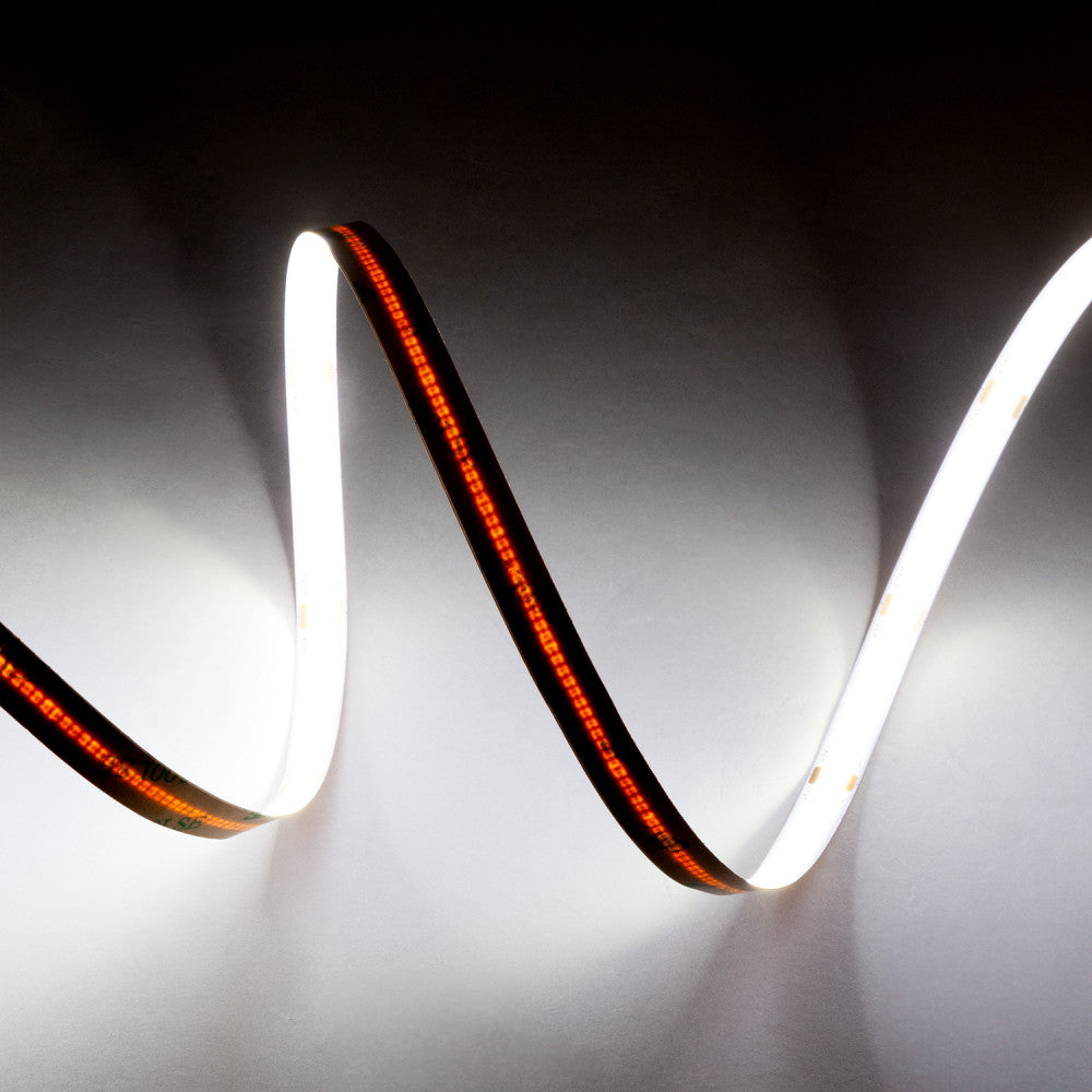 Fita LED COB 5M 12W/M 960Lm/M 4000ºK IP20 24VDC [SKY-FSLCOB-480L-10mm-W]