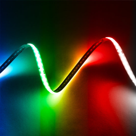 Fita LED COB 5M 16W/M 672Lm/M RGB IP20 24VDC [SKY-FSLCOB-672L-10mm-RGB]