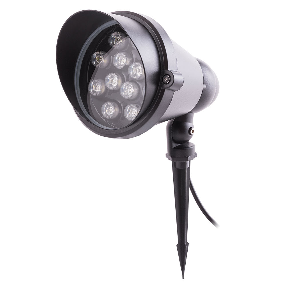 Refletor LED para jardim 12W 1050Lm 2700ºK 50.000H [SL-CPD15-12W-WW]