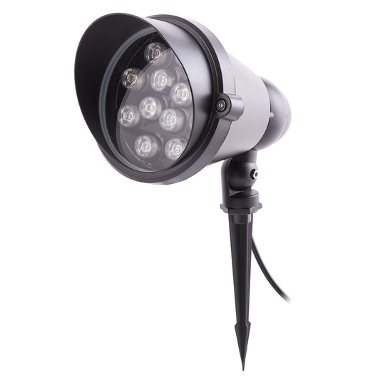 Refletor LED para jardim 12W 1050Lm 2700ºK 50.000H [SL-CPD15-12W-WW]