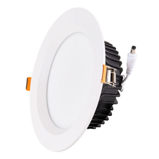 Foco Downlight LED 24W 2022Lm 2700ºK IP65 Banheiros/Cozinhas 50.000H [SL-DLFS06-24W-WW]