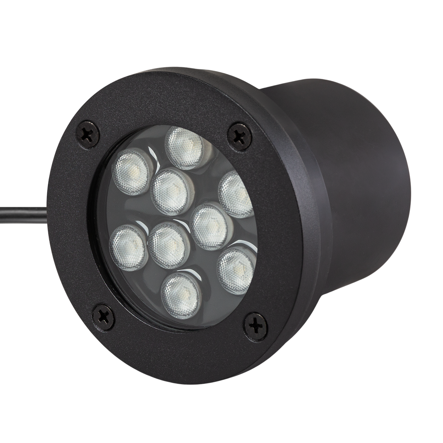 Foco LED Embutido 9W 810Lm Ø90mm 85-265VAC IP67 60º 6000K [SL-JGD02-9W-CW]