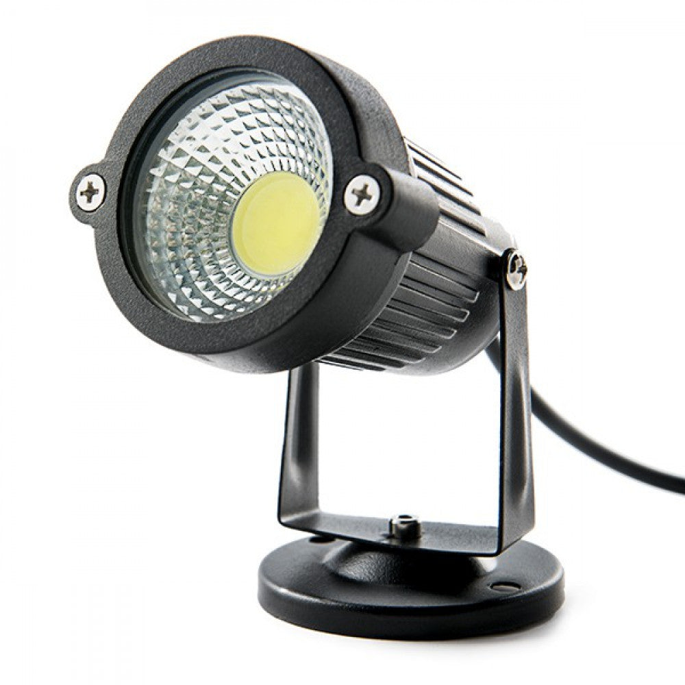 Refletor LED para jardim 5W 421Lm 2700ºK 40.000H [SL-SL-C12-5W-WW]