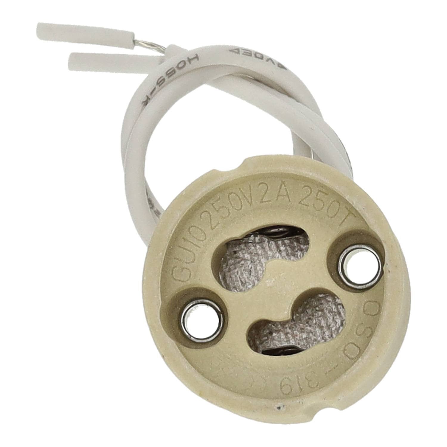 Suporte de Lâmpada GU10 Cerâmica IP20