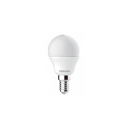 Lâmpada LED TOSHIBA E14 G45 4,7 W 470 Lm Branco natural regulável [TO-DELS-GF4400514DE51]