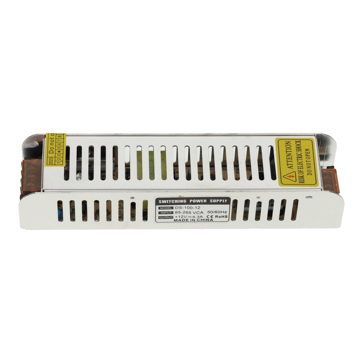 Transformador LED 100W 12V Fonte de Alimentação para Fitas LED