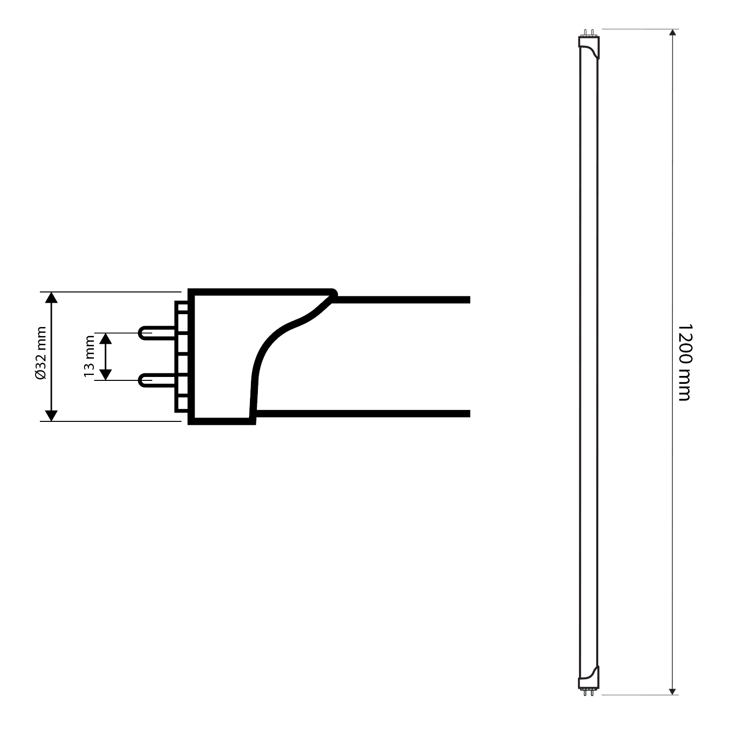 Tubo LED T8 18W 120cm 1800lm Branca 6500K Neutra Quente