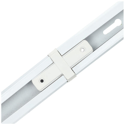 União Uivou Reta para Calha de Pista LED Branco Conector de Trilho