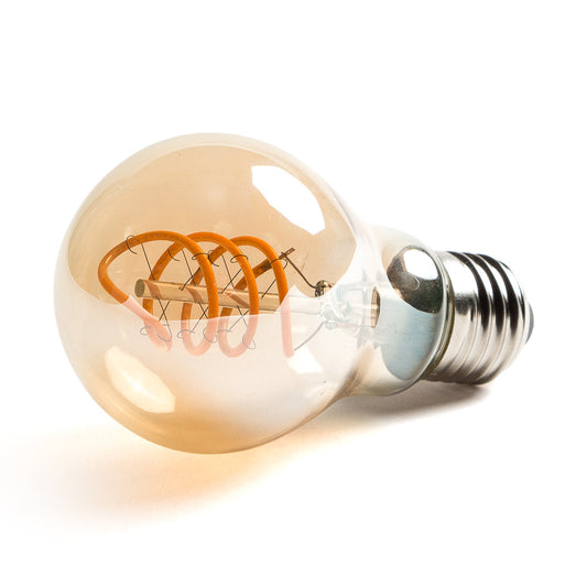 Lâmpada LED E27 4W 380Lm 2000ºK Filamento 40.000H [WR-A60-4W-R]