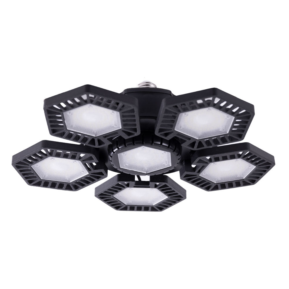 Campânula LED E27 120W 12.000Lm 6000ºK Dobrável 40.000H [WR-CK6096-120W-CW]
