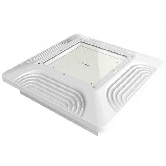 Luminária LED 50W 6.500Lm 6000ºK IP65 Postos Embutida PRO 40.000H [WR-CP050-E-CW]