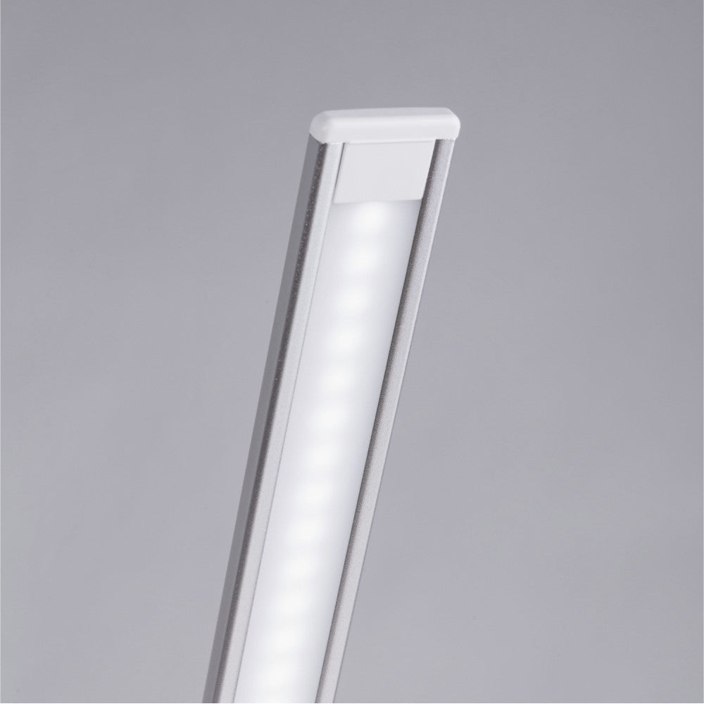 Luminária de mesa LED com carregador de telemóvel sem fios 6W 420Lm CCT (tom de luz regulável)